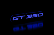Ford Illuminated LED Radiator Grille Emblems and Badges with GT350 logo Ford Led Emblems decoinfabric