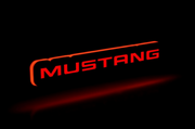 Ford Illuminated LED Radiator Grille Emblems and Badges with Mustang (type 1) logo Ford Led Emblems decoinfabric