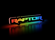 Ford Illuminated LED Radiator Grille Emblems and Badges with Raptor logo Ford Led Emblems decoinfabric