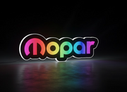 Chrysler Illuminated LED Radiator Grille Emblems and Badges with Mopar (type 5) logo Chrysler Led Emblems decoinfabric