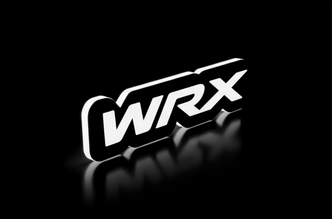 Subaru Illuminated LED Radiator Grille Emblems and Badges with WRX logo Subaru Led Emblems decoinfabric