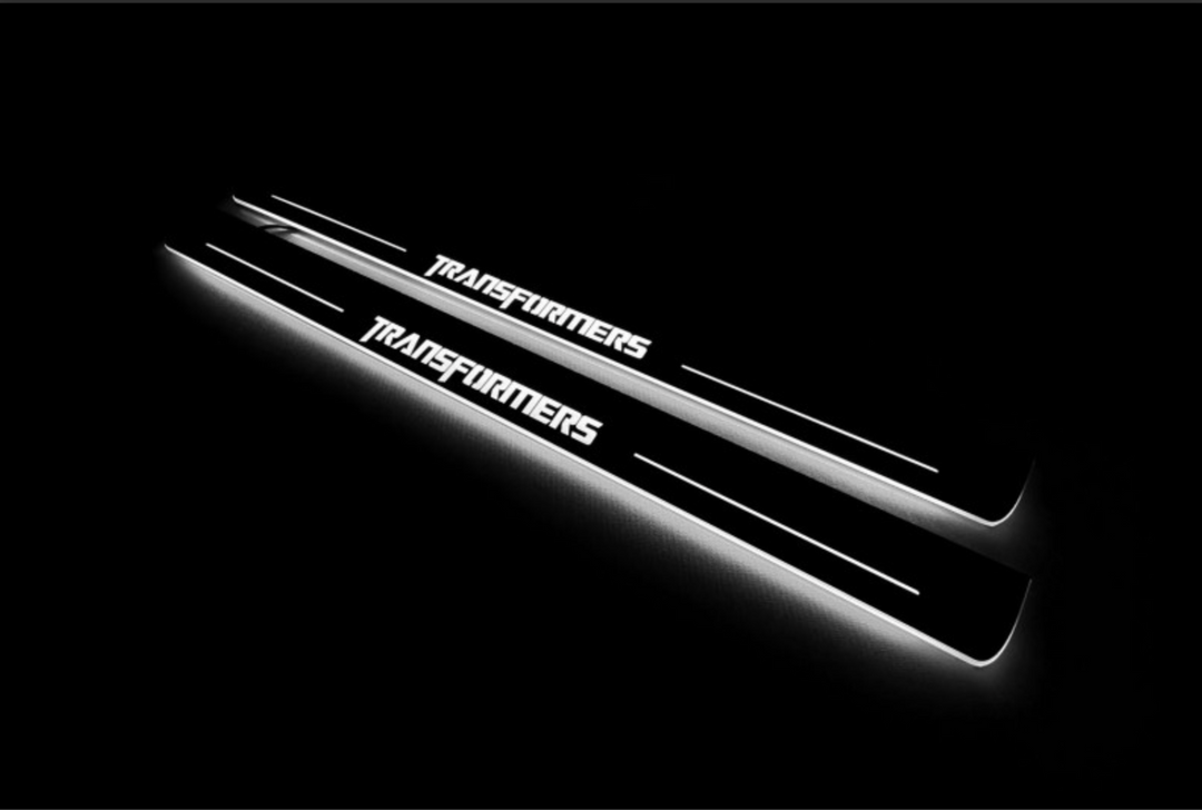 Chevrolet Camaro V 2009-2015 Car Door Sill With Logo TRANSFORMERS Chevrolet Led Door Sills opdesign
