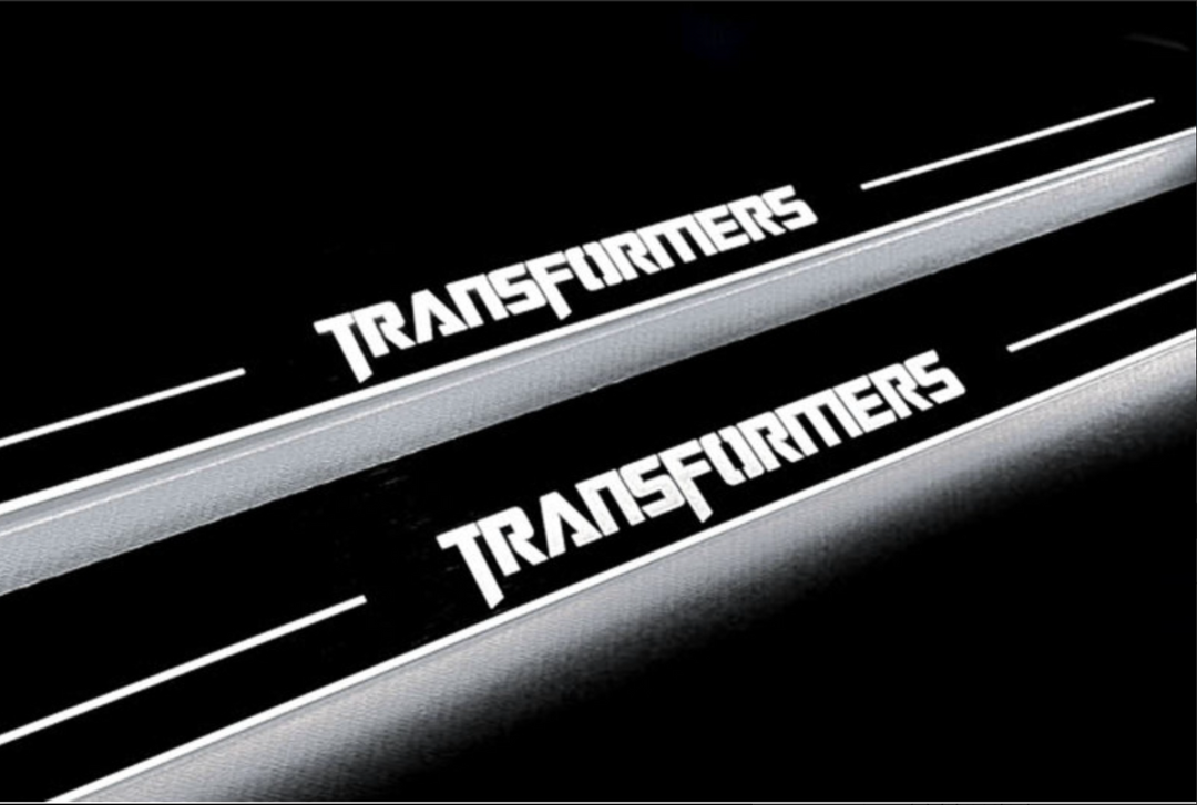 Chevrolet Camaro V 2009-2015 Car Door Sill With Logo TRANSFORMERS Chevrolet Led Door Sills opdesign