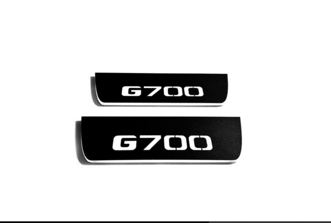 Mercedes G-Class W464 2018+ LED Door Sills PRO With Brabus G700 Logo