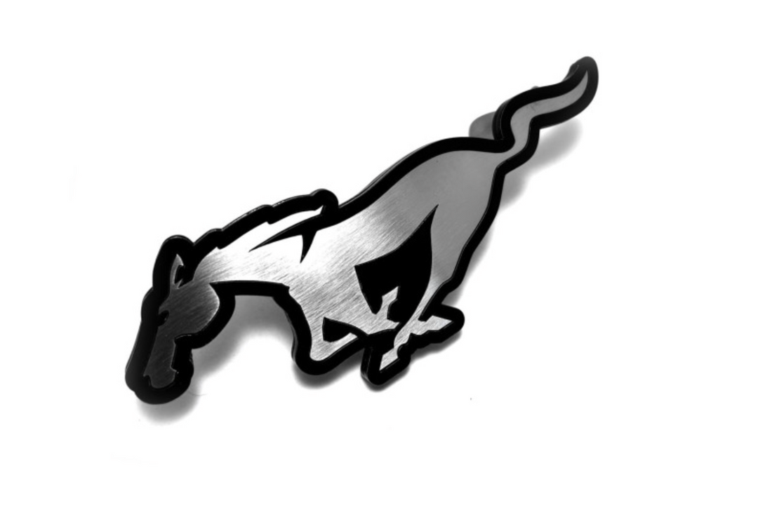 Ford Mustang Radiator grille emblem with Mustang Horse logo Ford emblems decoinfabric