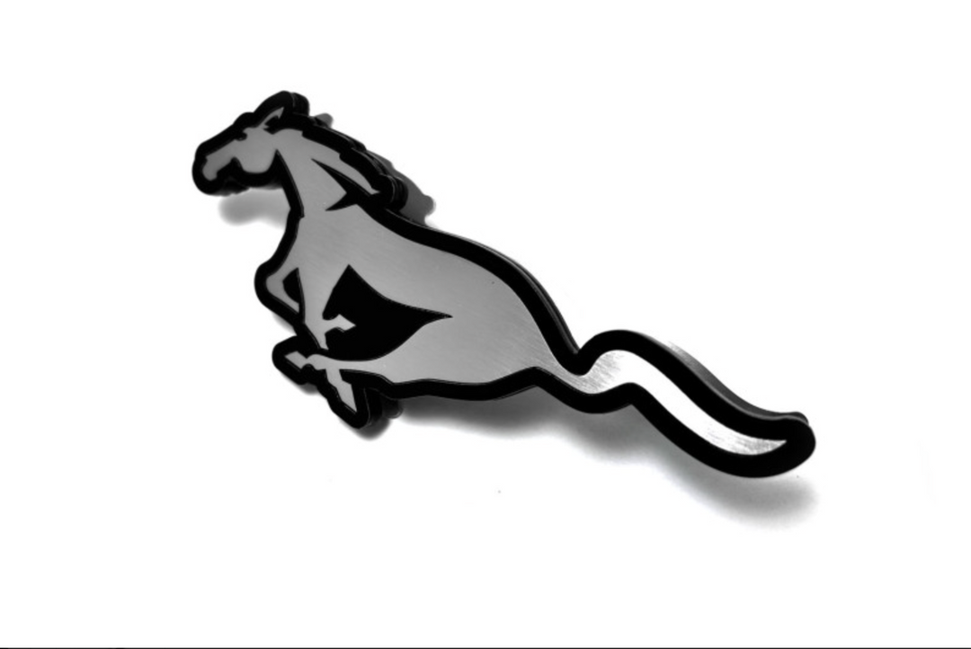 Ford Mustang Radiator grille emblem with Mustang Horse logo Ford emblems decoinfabric