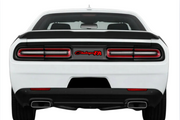 Dodge Challenger trunk rear emblem between tail lights with Challenger T/A logo Dodge emblems decoinfabric
