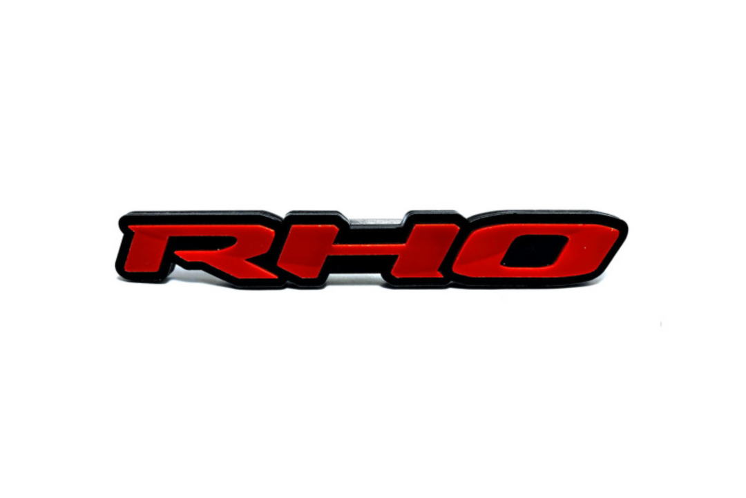 DODGE Radiator grille emblem with RHO logo