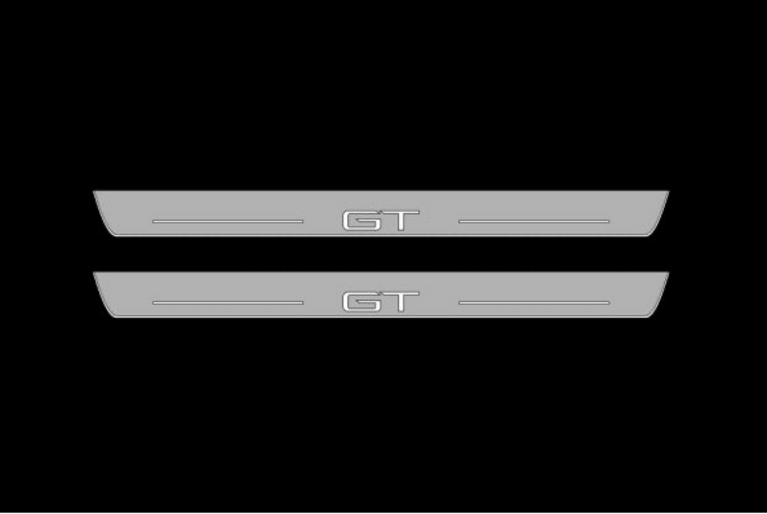 Travesaños de puerta LED Ford Edge II con Logo Edge