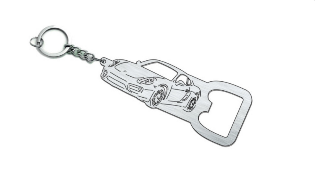 Keychain Bottle Opener for Porsche Boxster 981 2012+