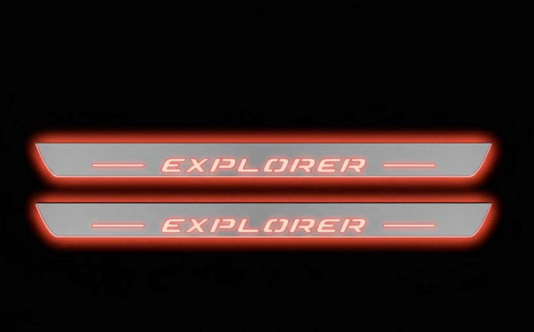 Ford Explorer V 2011-2019 Car Door Sill With Logo Explorer