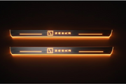 Zeekr 7X Car Door Sill With Logo Zeekr Zeekr Led Door Sills opdesign