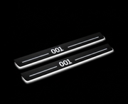 LED Door Sills for Zeekr 001 – Illuminated Stainless Steel Entry Plates Zeekr Led Door Sills opdesign