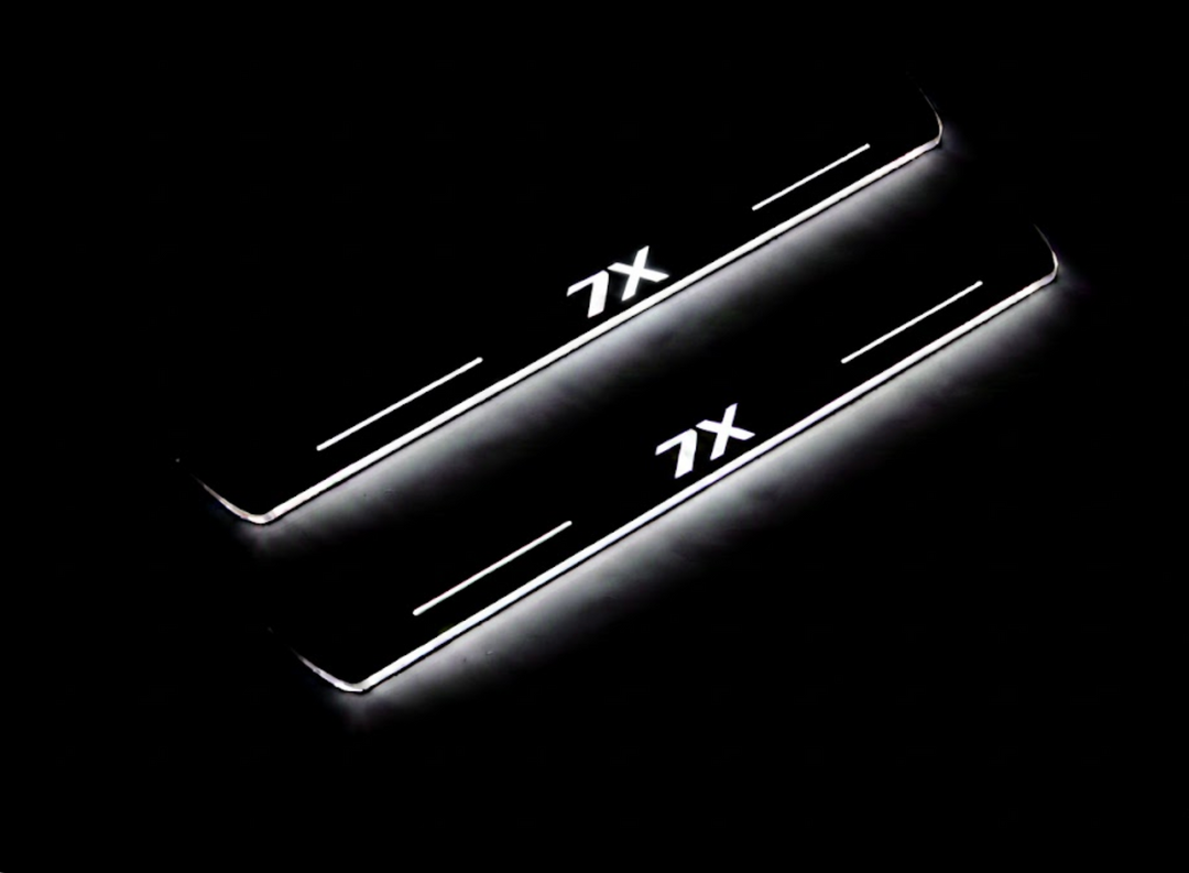 Zeekr 7X Car Door Sill With Logo 7X Zeekr Led Door Sills opdesign