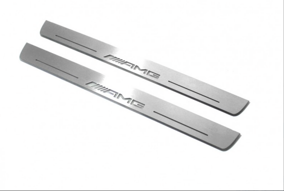 Umbrales de puerta LED BMW 5 E60 con logotipo M Performance