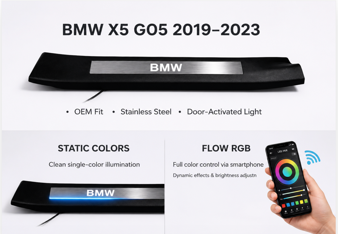 BMW X5 G05 2019+ Car Sill With Logo X5 (Type OEM)