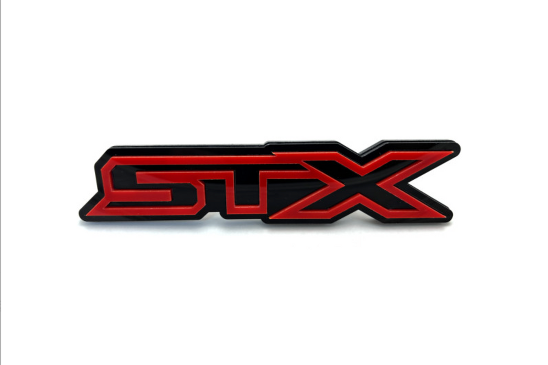 Ford F150 Radiator grille emblem with STX logo Ford emblems decoinfabric