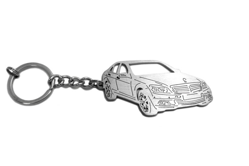 Car Keychain for Mercedes C-Class W204 (type 3D)