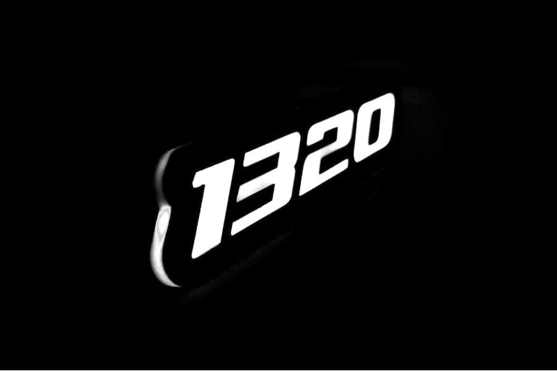 Dodge Illuminated LED Radiator Grille Emblems and Badges with 1320 logo Dodge Led emblems decoinfabric