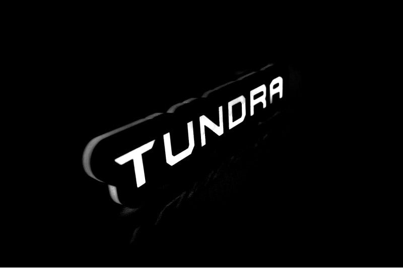 Toyota Illuminated LED Radiator Grille Emblems and Badges with Tundra logo Toyota Led Emblems decoinfabric