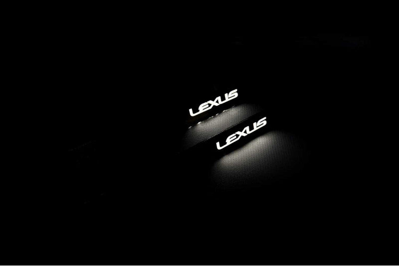 Lexus RX II 2003-2009 Car Sill With Logo Lexus (Type OEM) Lexus Led Door Sills opdesign