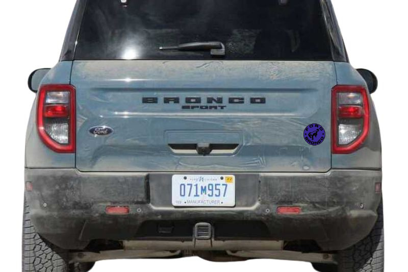 Ford Bronco Emblem & Badges set with Bronco logo (Type 2)