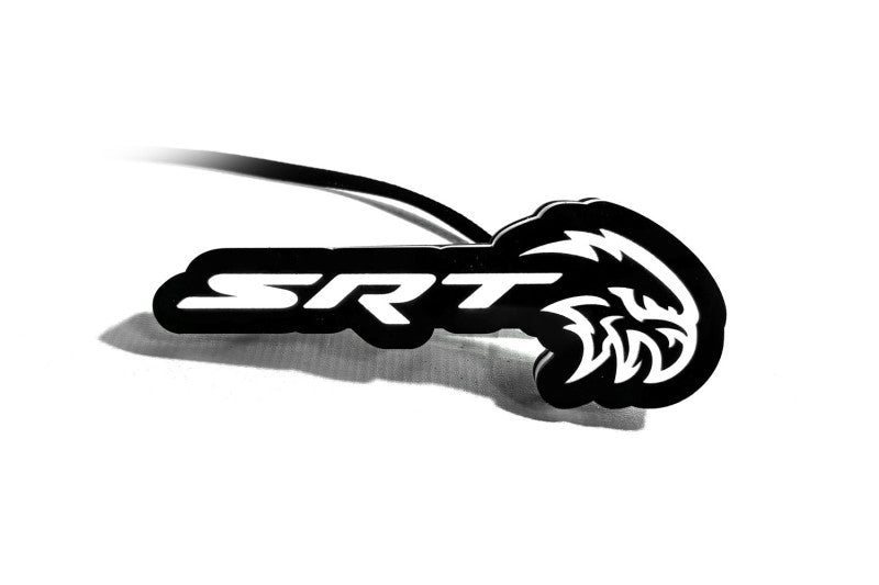 Jeep Illuminated LED Radiator Grille Emblems and Badges with SRT HellHawk logo Jeep Led Emblems decoinfabric