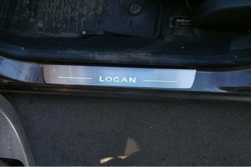 Dacia Logan II 2013-2020 Car Door Sill With Logo Logan