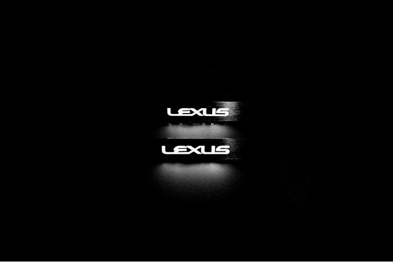 Lexus RX II 2003-2009 Car Sill With Logo Lexus (Type OEM) Lexus Led Door Sills opdesign