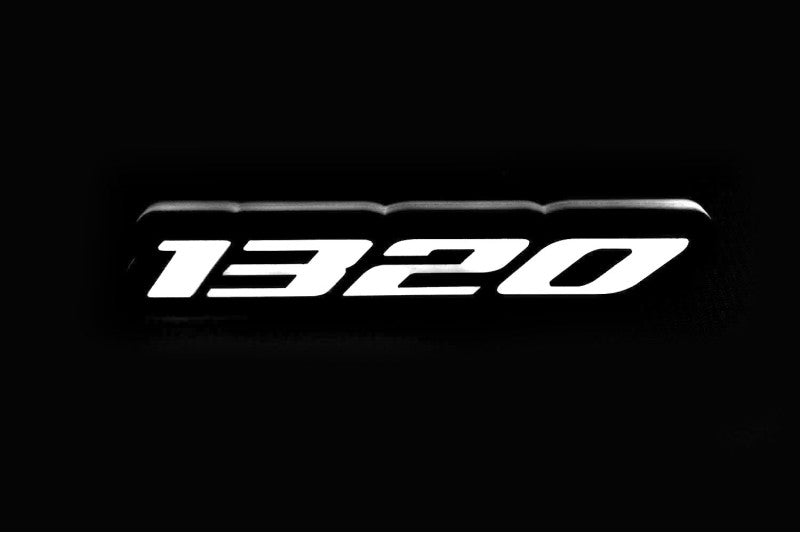 Dodge Illuminated LED Radiator Grille Emblems and Badges with 1320 logo Dodge Led emblems decoinfabric