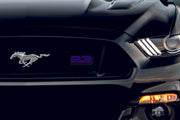 Ford Illuminated LED Radiator Grille Emblems and Badges with Mustang 2.3 logo Ford Led Emblems decoinfabric