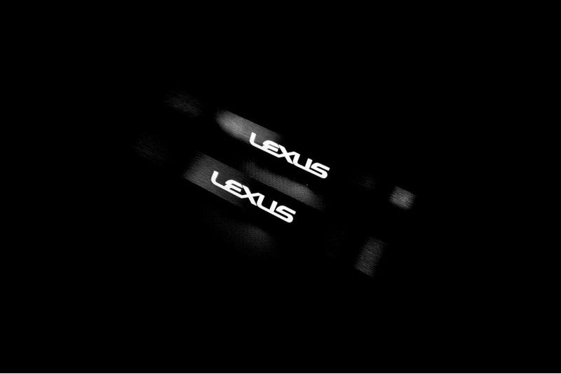 Lexus RX II 2003-2009 Car Sill With Logo Lexus (Type OEM) Lexus Led Door Sills opdesign
