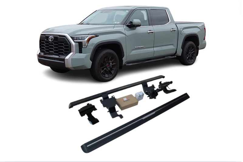 Toyota Tundra Electric Running Boards and Power Steps 2022+ Electric Running Boards Decoin Fabric 2022
