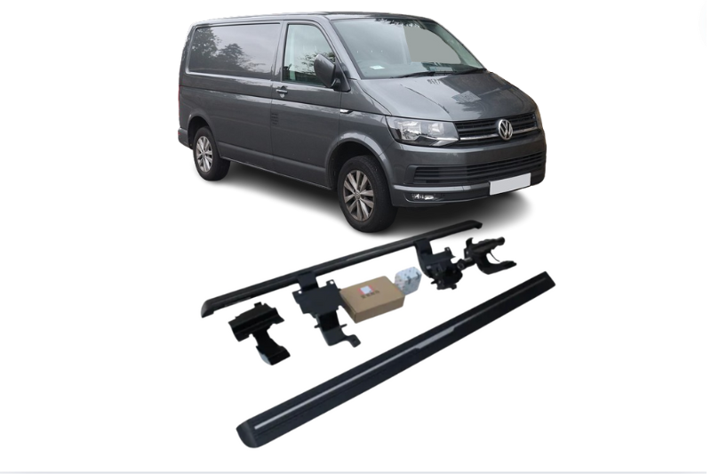 Volkswagen Multivan Electric Running Boards and Power Steps 2015+ Electric Running Boards Decoin Fabric 2015