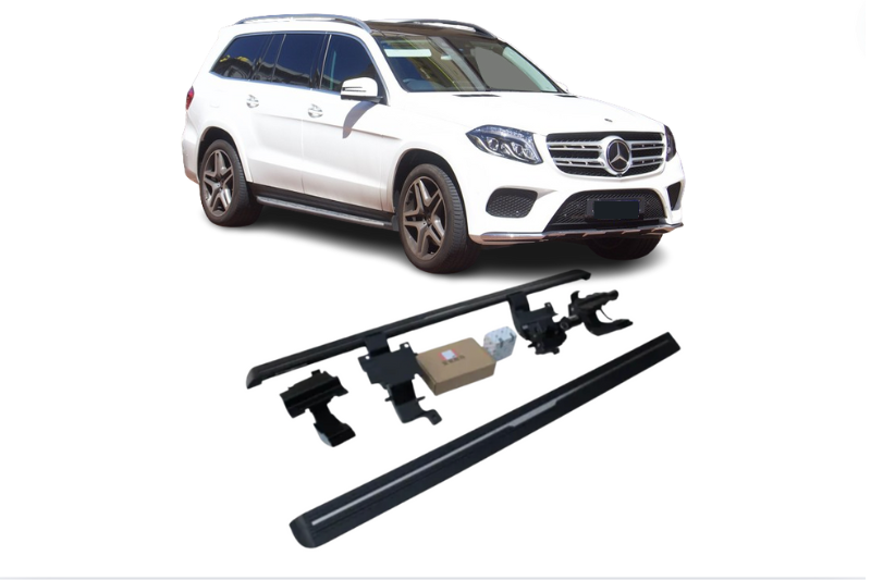 Mercedes-Benz GLS Electric Running Boards and Power Steps 2015-2018 Electric Running Boards Decoin Fabric 2015