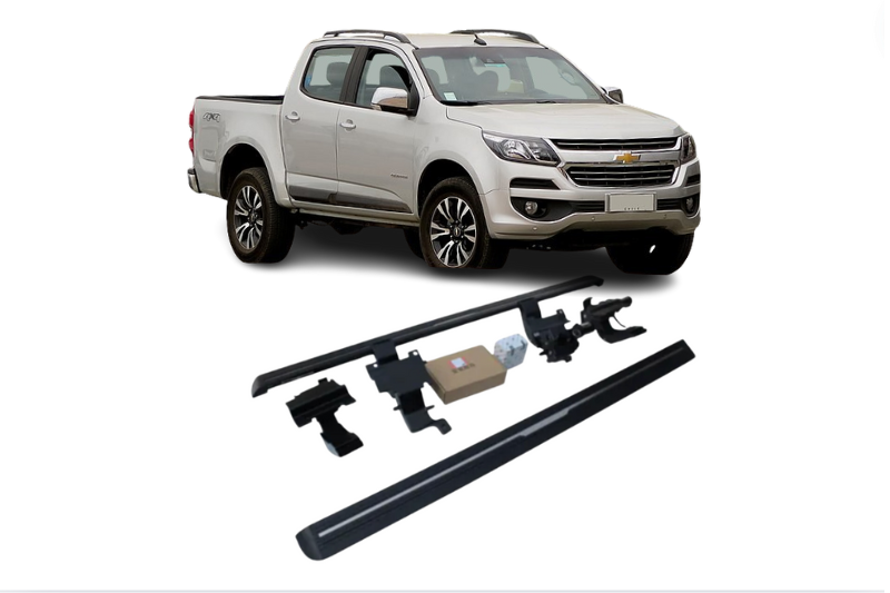 Chevrolet Colorado Electric Running Boards and Power Steps 2012+ Electric Running Boards Decoin Fabric 2012