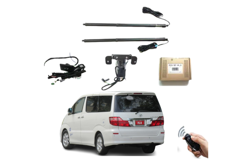 Toyota Vellfire 10 Electric Rear Trunk Tailgate Power Lift 2002-2008 Toyota Electric Tailgate Decoin Fabric