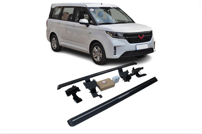 Wuling Hongguang Plus Electric Running Boards and Power Steps 2020+ Electric Running Boards Decoin Fabric 2020