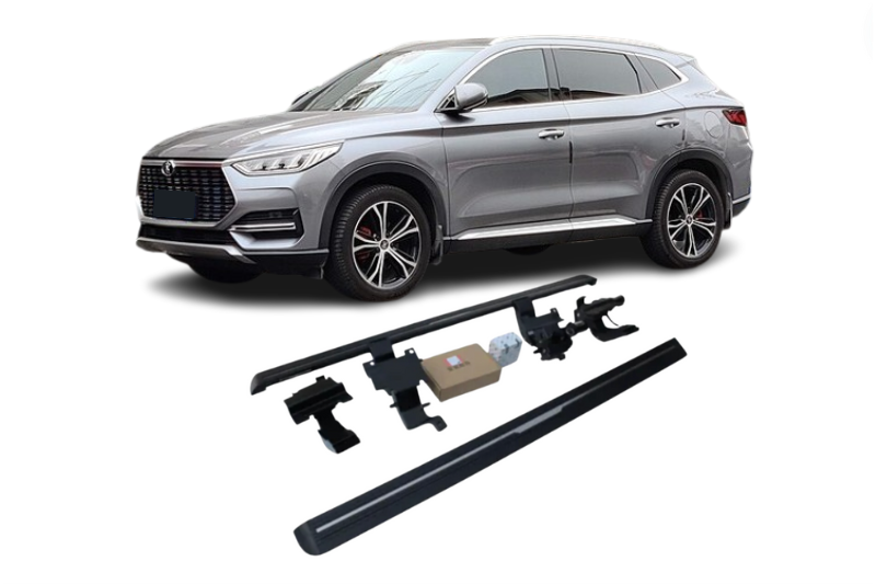BYD Song Plus Electric Running Boards and Power Steps 2021+ Electric Running Boards Decoin Fabric 2021