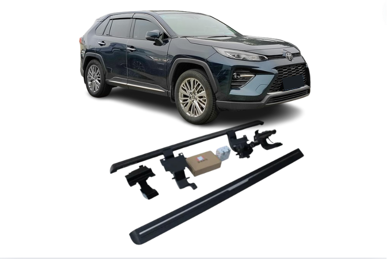 Toyota Wildlander Electric Running Boards and Power Steps 2020+ Electric Running Boards Decoin Fabric 2020