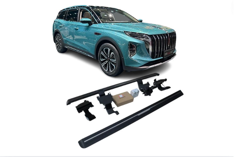 FAW R.Flag HS7 Electric Running Boards and Power Steps 2019+ Electric Running Boards Decoin Fabric 2019