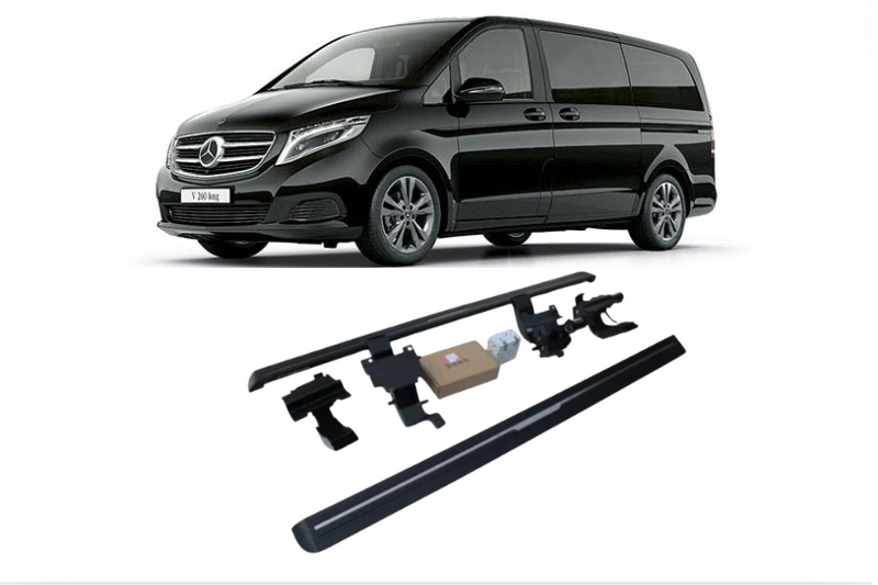 Mercedes-Benz V260 Electric Running Boards and Power Steps 2016+ Electric Running Boards Decoin Fabric 2016
