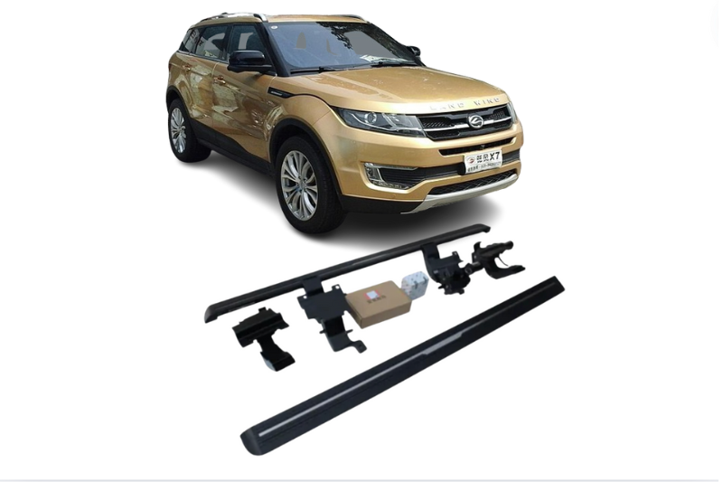 Landwind X7 Electric Running Boards and Power Steps 2015-2018 Electric Running Boards Decoin Fabric 2015
