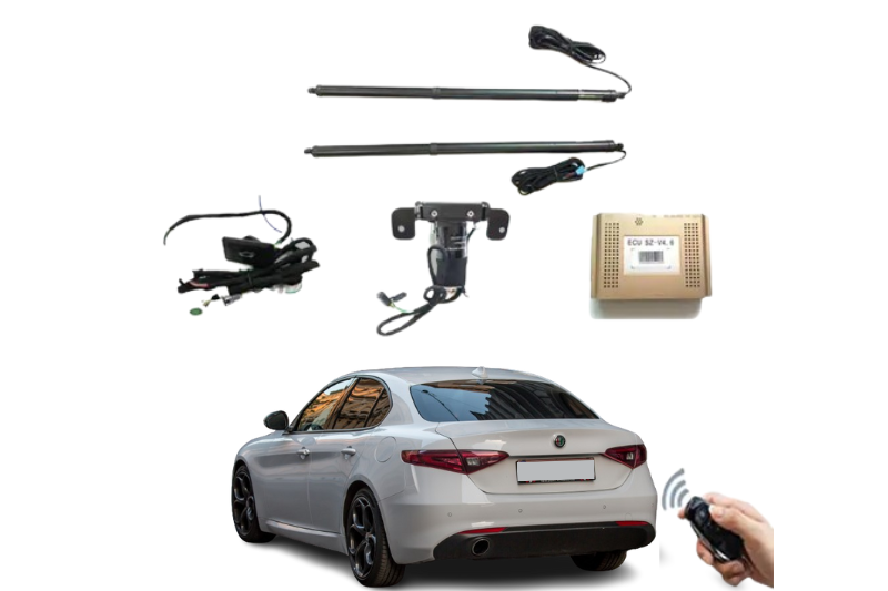 Alfa Romeo Giulia Rear Trunk Electric Tailgate Power Lift 2015+ Alfa Romeo Electric Tailgate Decoin Fabric