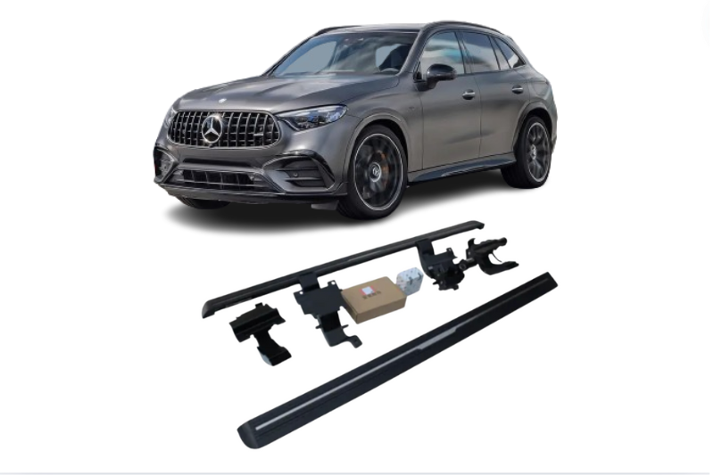 Mercedes-Benz GLC Electric Running Boards and Power Steps 2024 Electric Running Boards Decoin Fabric 2024
