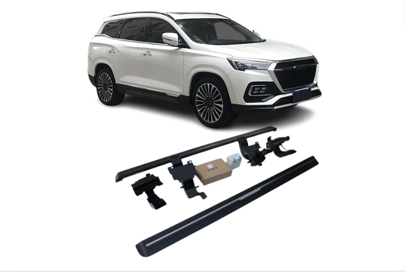 Chery Jetour X95 Electric Running Boards and Power Steps 2019+ Electric Running Boards Decoin Fabric 2019
