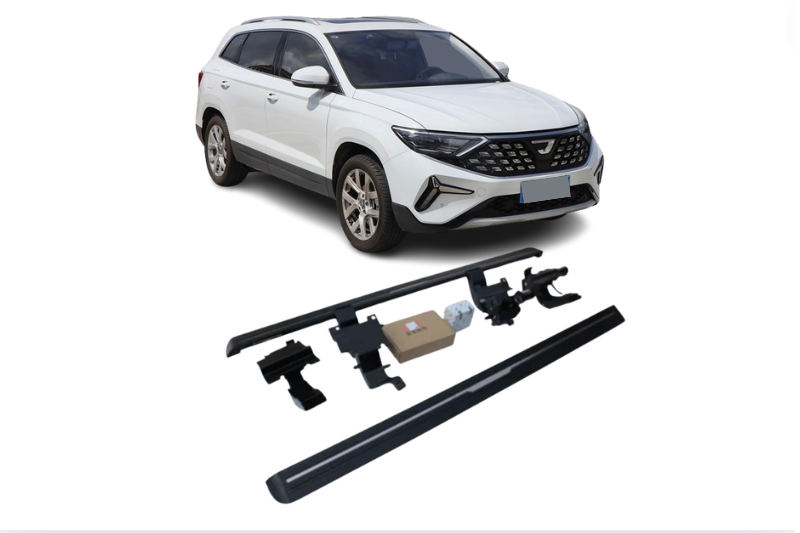 Volkswagen Jetta VS7 Electric Running Boards and Power Steps 2020+ Electric Running Boards Decoin Fabric 2020
