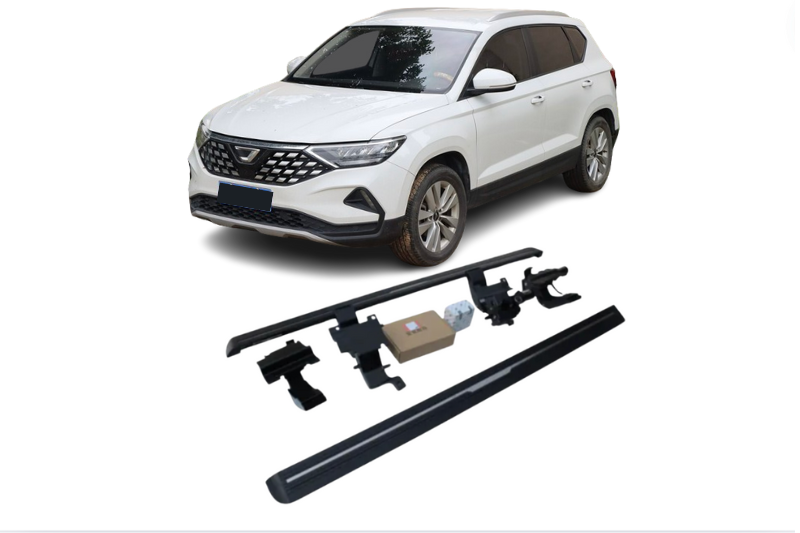 Volkswagen Jetta VS5 Electric Running Boards and Power Steps 2019+ Electric Running Boards Decoin Fabric 2019