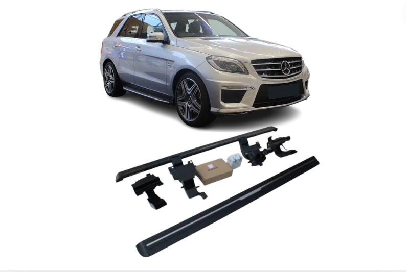 Mercedes-Benz GLE Electric Running Boards and Power Steps 2015-2018 Electric Running Boards Decoin Fabric 2015