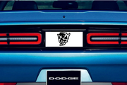 Dodge Challenger trunk rear emblem between tail lights with Demon logo Dodge emblems decoinfabric